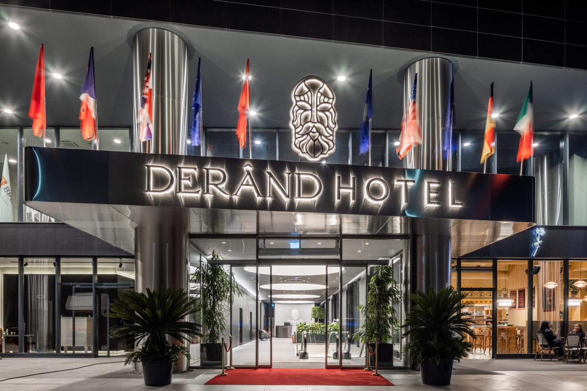 Derand Hotel Pristina Exterior foto